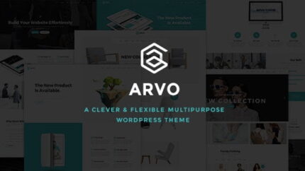 Arvo A Clever & Flexible Multipurpose WordPress Theme Latest