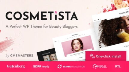 Cosmetista Beauty and Makeup Theme Latest