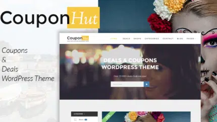 CouponHut Coupons WordPress Theme