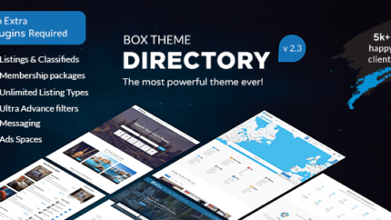 Directory Multi-purpose WordPress Theme Latest