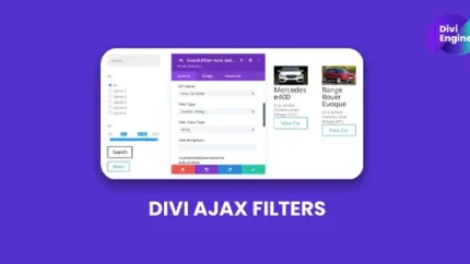 Divi Ajax Filter Plugin