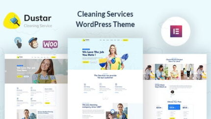 Dustar Cleaning Services WordPress Theme Latest