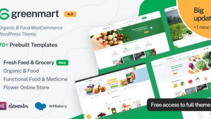 GreenMart Organic WooCommerce Theme Latest