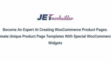 JetWooBuilder For Elementor Latest