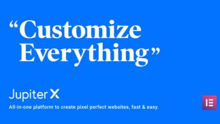 JupiterX Elementor MultiPurpose Theme Latest