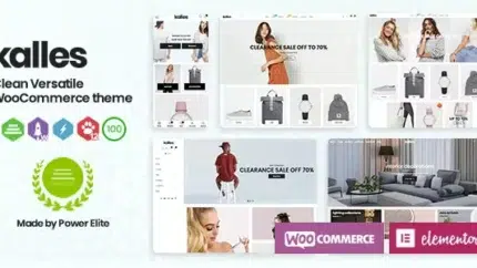 Kalles Elementor WooCommerce Theme