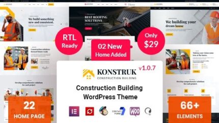 Konstruk Construction WordPress Theme Latest