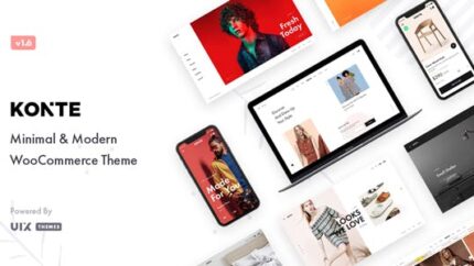 Konte Minimal WooCommerce Theme Latest