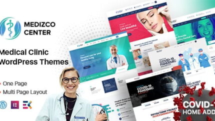 Medizco - Medical Health & Dental Care Clinic WordPress Theme Latest