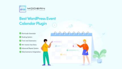 Webnus Modern Events Calendar + Addons Latest