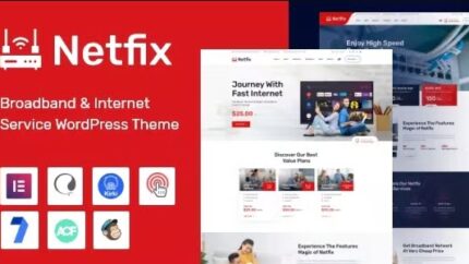 Netfix Broadband and Internet Theme Latest