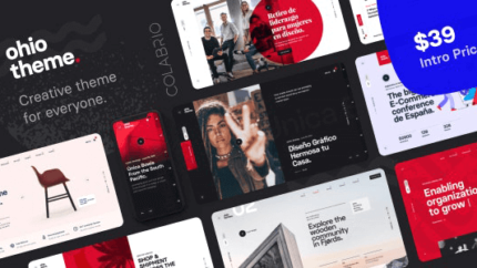 Ohio Creative Portfolio and Agency Theme Latest