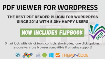 PDF viewer for WordPress Latest