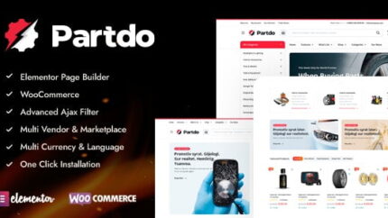 Partdo Auto Parts and Tools Shop WooCommerce Theme