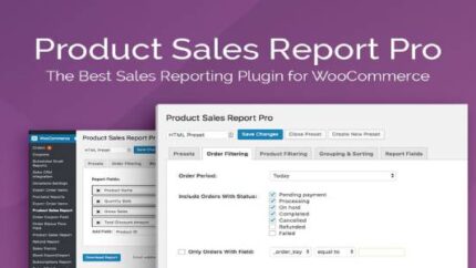 Product Sales Report Pro for WooCommerce Pro
