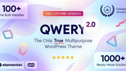 Qwery - Multi-Purpose Business WordPress Theme + RTL Latest