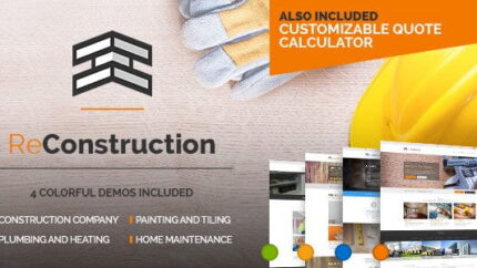 ReConstruction - Contractor & Building Theme Latest