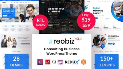 Reobiz Consulting Business Theme Latest