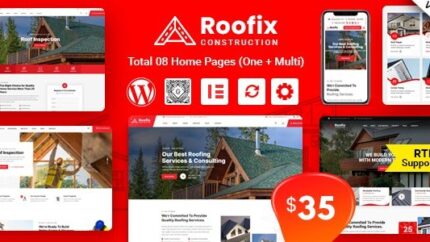 Roofix - Roofing Services WordPress Theme Latest