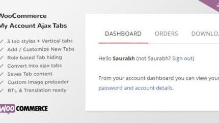SS WooCommerce Myaccount Ajax Tabs Latest