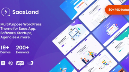 Saasland MultiPurpose Theme Latest