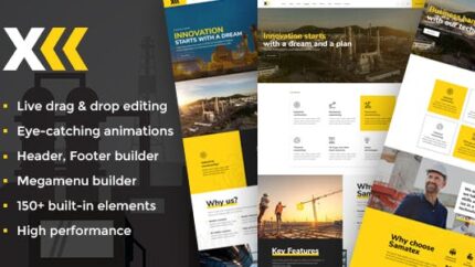 Samatex Industrial Theme And Woocommerce
