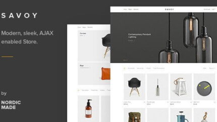 Savoy Minimalist WooCommerce Theme Latest