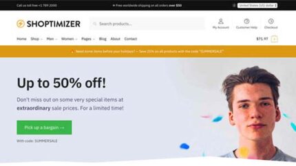 Shoptimizer WooCommerce Theme Latest