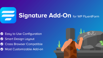 Signature Addon for WP Fluent Forms Latest