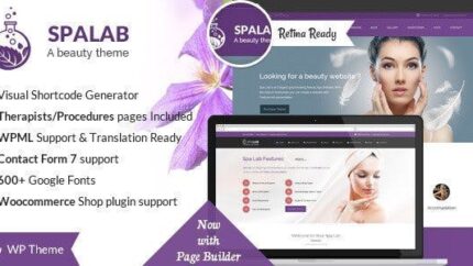 Spa Lab | Beauty WordPress Theme Latest