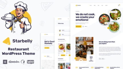 Starbelly Restaurant WordPress Theme Latest