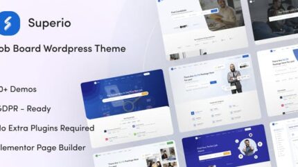 Superio Job Board WordPress Theme Latest