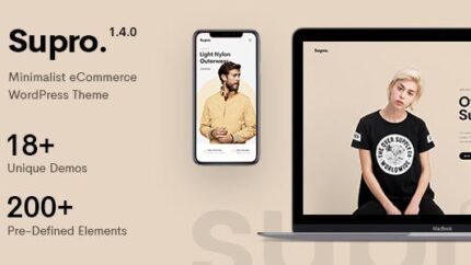 Supro Minimalist WooCommerce Theme Latest
