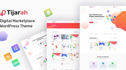 Tijarah Digital Marketplace Theme Latest
