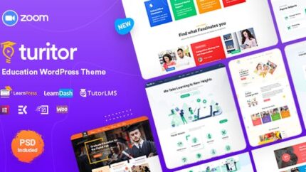 Turitor LMS And Education Theme