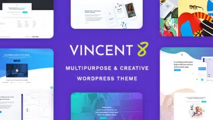 Vincent Eight WordPress Theme Latest
