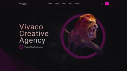 Vivaco Multipurpose Creative WordPress Theme Latest