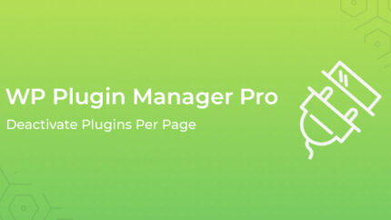 WP Plugin Manager Pro​ Lifetime