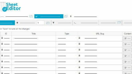 WP Sheet Editor WooCommerce Products