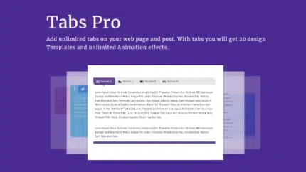 WPShopmart Tabs Pro Plugin Latest