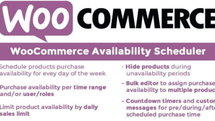 WooCommerce Availability Scheduler Latest