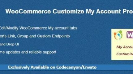 WooCommerce Customize My Account Pro Latest