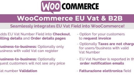 WooCommerce Eu Vat & B2B Latest