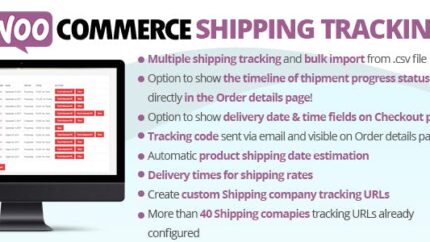 WooCommerce Shipping Tracking By Vanquish Latest