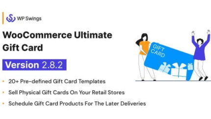 WooCommerce Ultimate Gift Card - Create, Sell and Manage Gift Cards with Customized Email Templates