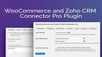 WooCommerce and Zoho CRM Connector Pro