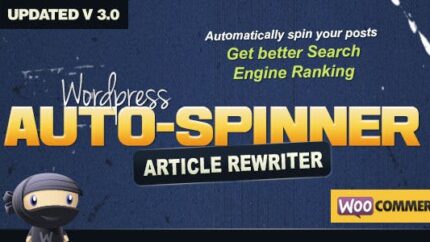 Wordpress Auto Spinner - Articles Rewriter Plugin Latest