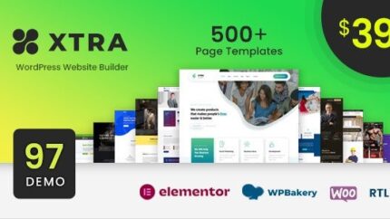 XTRA Multipurpose WordPress Theme Latest