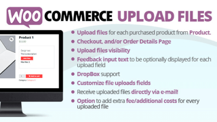 WooCommerce Upload Files By Vanquish Latest