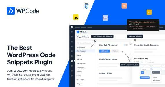 wpcode-pro.jpg WPCode Pro - The Best WordPress Code Snippets Plugin Latest